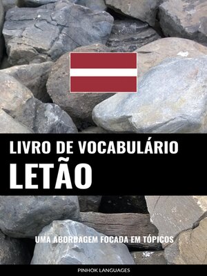 cover image of Livro de Vocabulário Letão